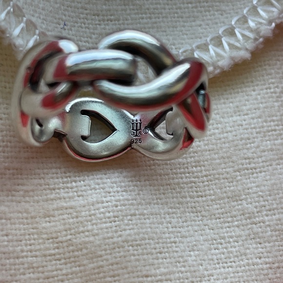 James Avery Infinity Band Ring size 4.5 sterling silver - Picture 2 of 6